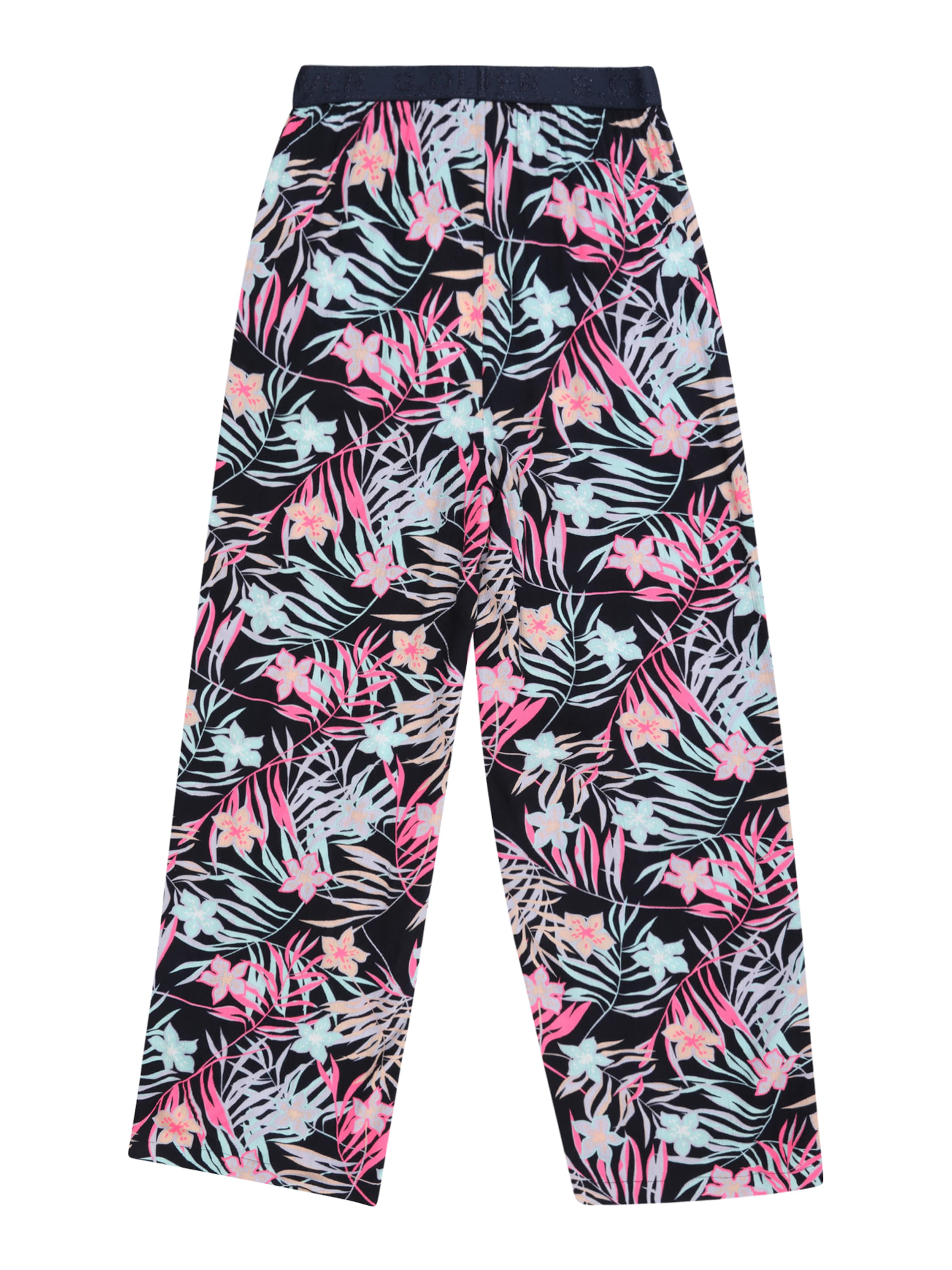 s.Oliver Wide Leg Hose in Blau