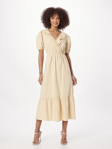 River Island Dress in Beige: front