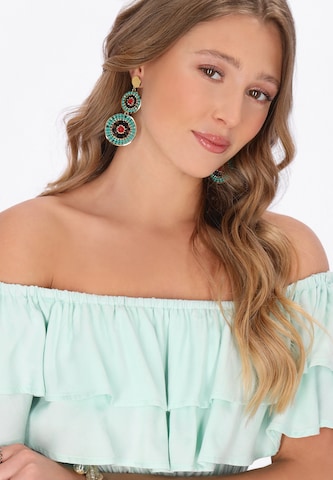 Robe d’été IZIA en vert
