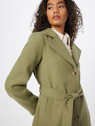 PIECES Between-Seasons Coat 'Josie' in Green