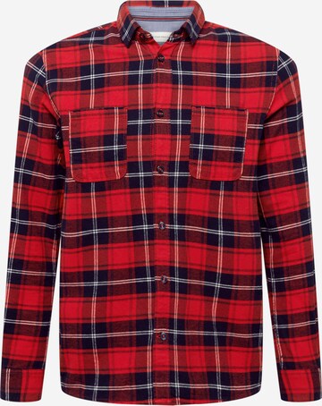 Camicia di TOM TAILOR in rosso: frontale