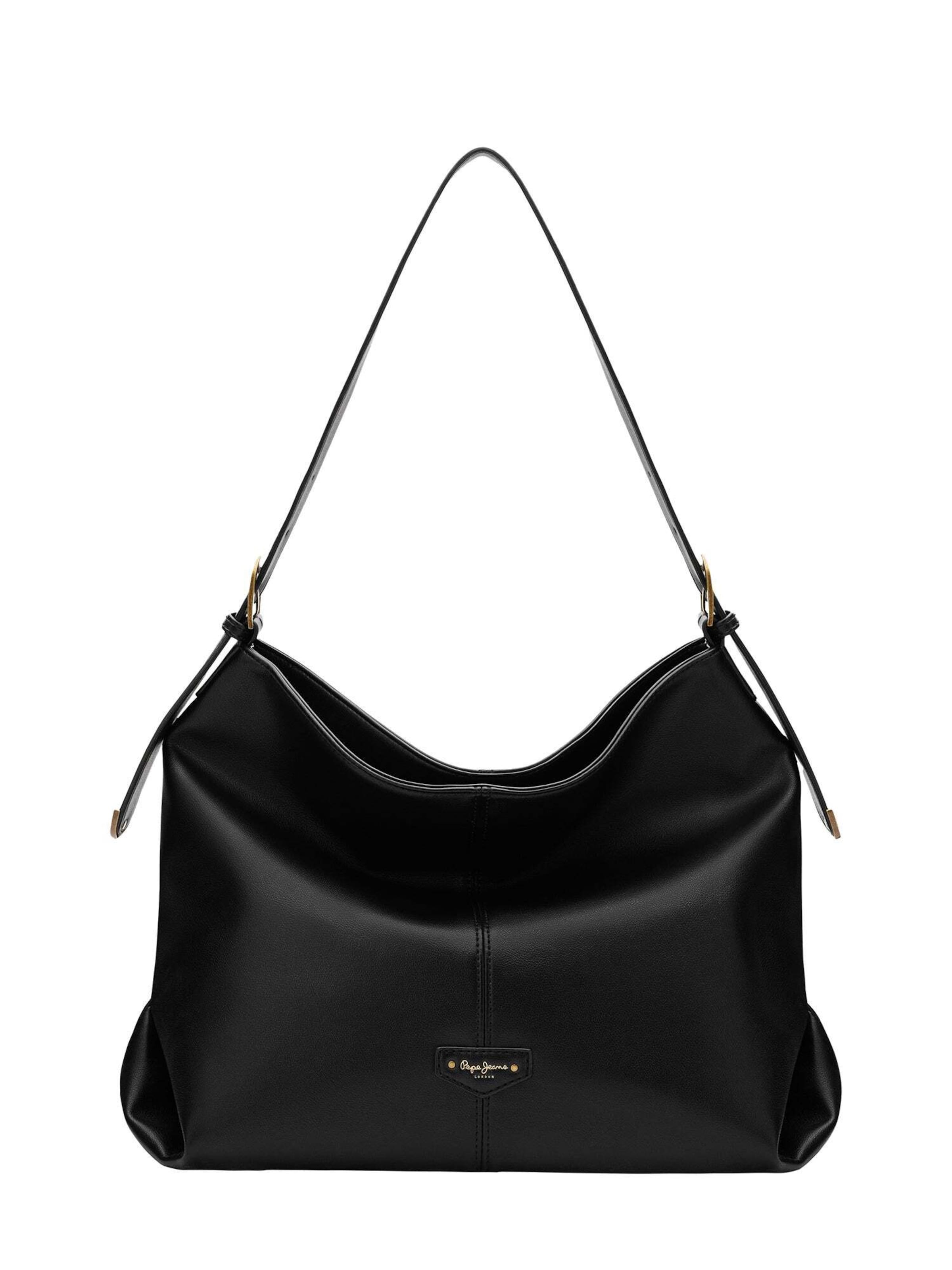 Borsa a spalla 'Ina' di Pepe Jeans in nero: frontale