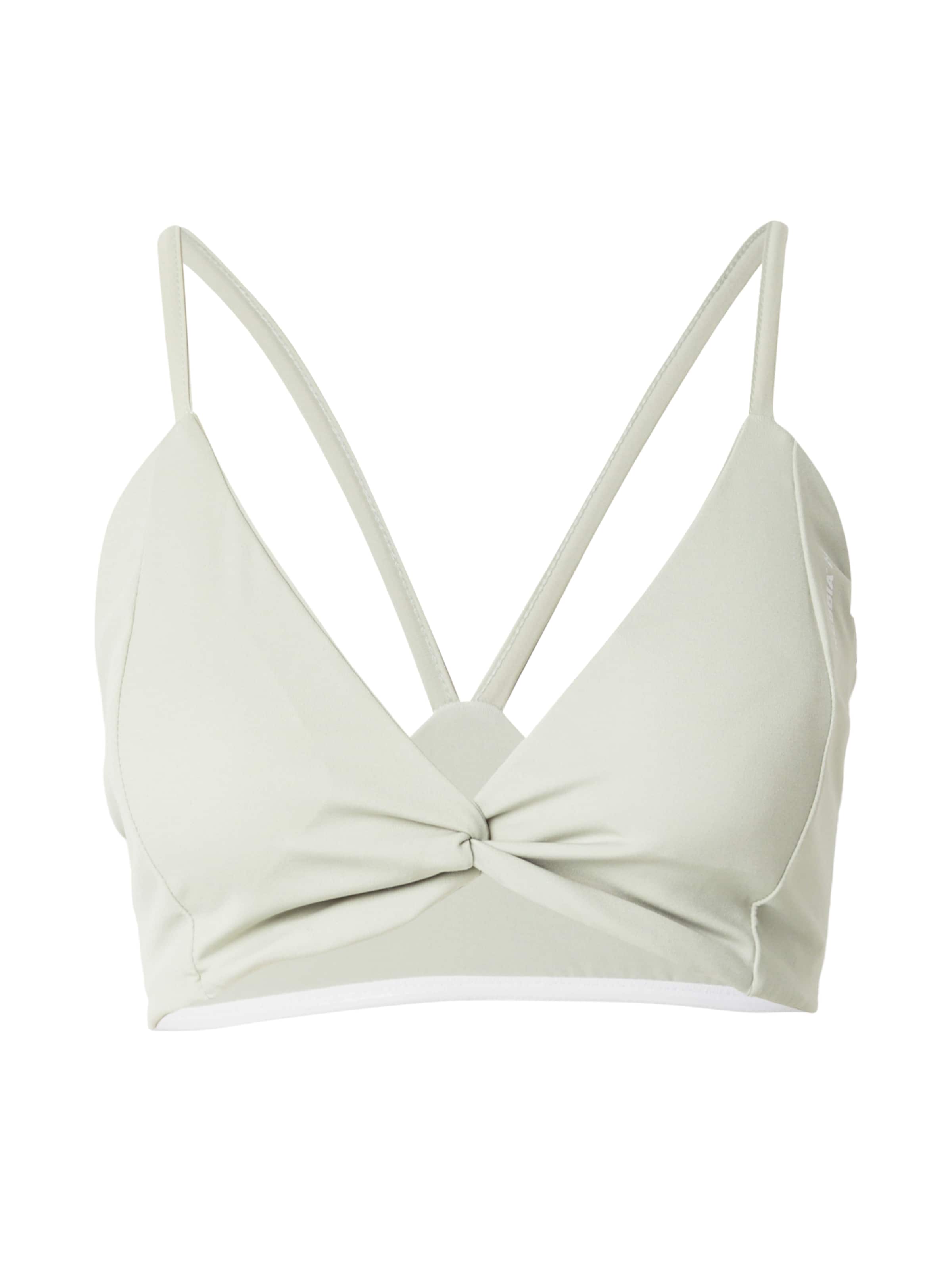 NEBBIA Бюстие Спортен сутиен в зелено: отпред