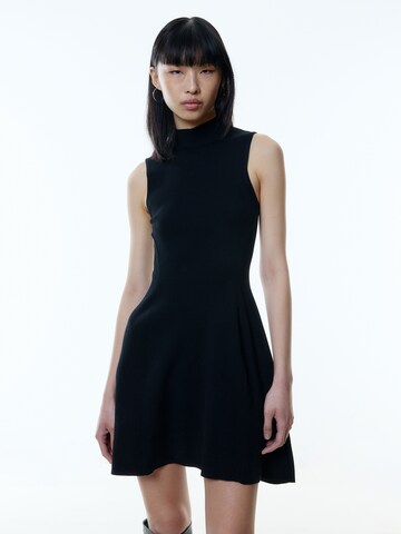 EDITED Knit dress 'Luise' in Black: front