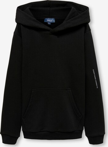 KIDS ONLY Sweatshirt 'Nate' in Black: front