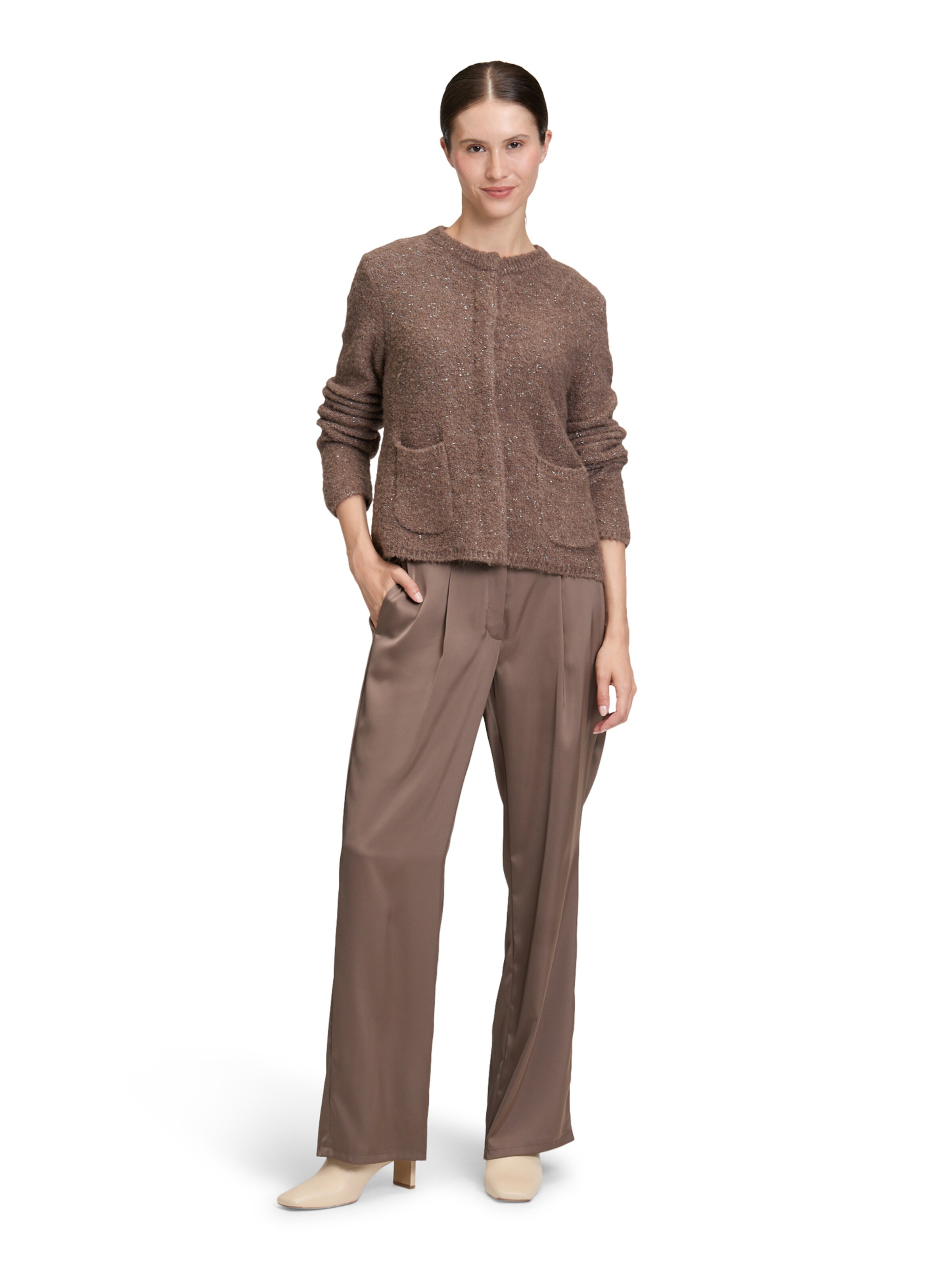 Cardigan Betty Barclay en marron