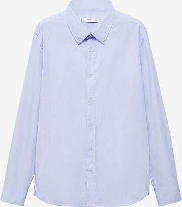 MANGO MAN Regular fit Button Up Shirt 'arezzo' in Blue: front