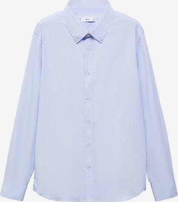 Coupe regular Chemise 'arezzo' MANGO MAN en bleu : devant