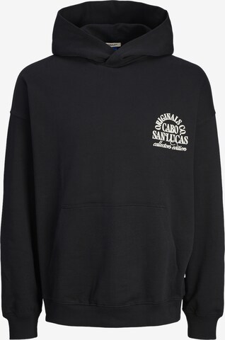 JACK & JONES Sweatshirt 'MYKONOS' in Schwarz: predná strana