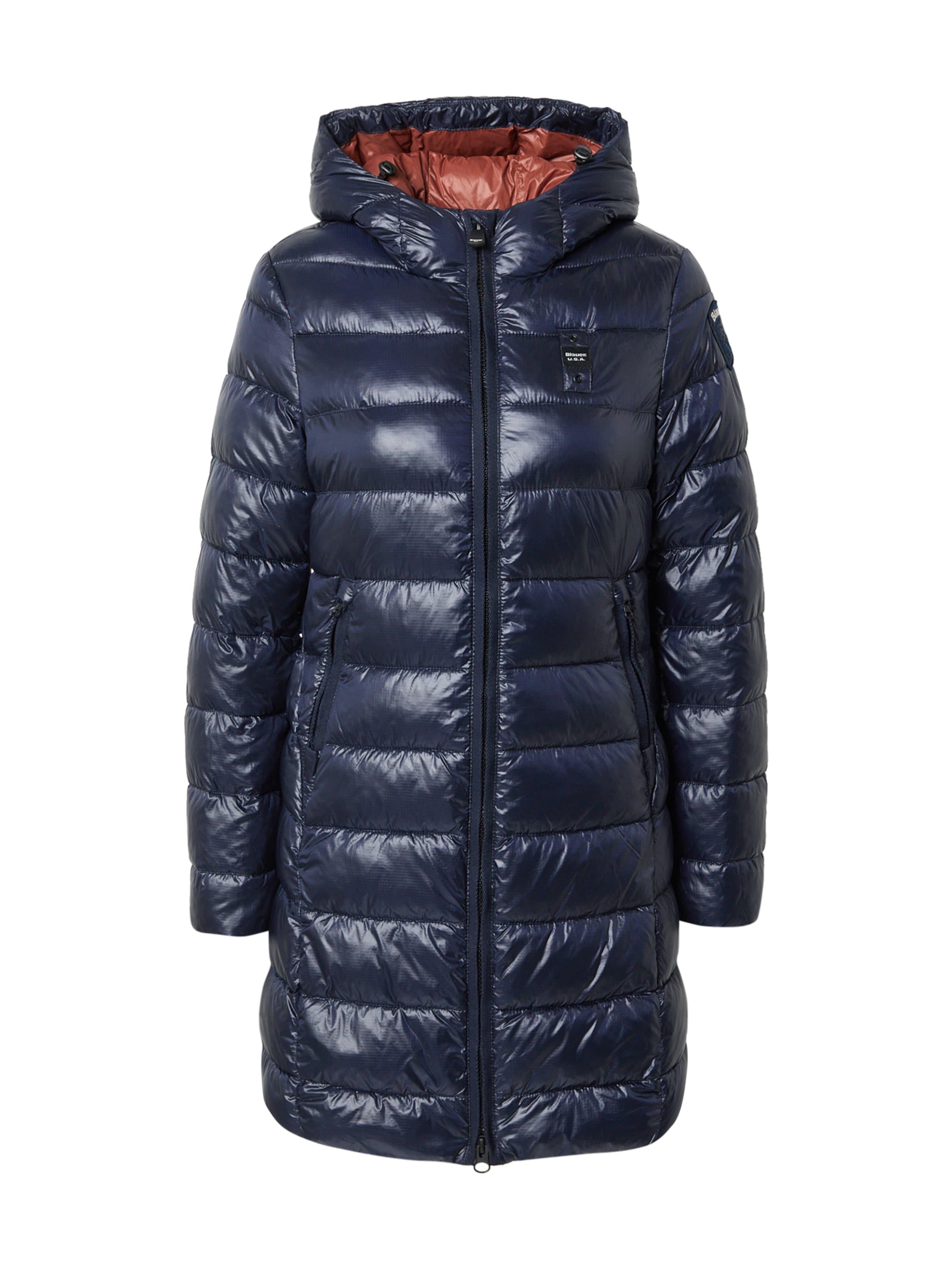 Blauer.USA Zimný kabát 'Adelaide' - Modrá: predná strana