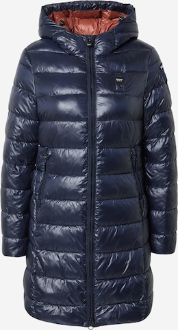 Blauer.USA Зимнее пальто в Синий: спереди