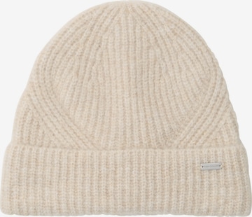 TOM TAILOR Beanie in Beige: front