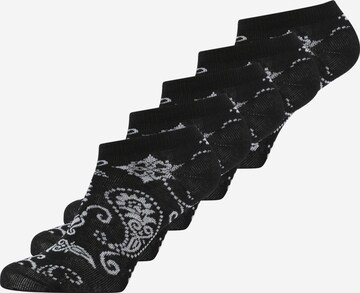 Chaussettes 'Bandana' Urban Classics en noir : devant