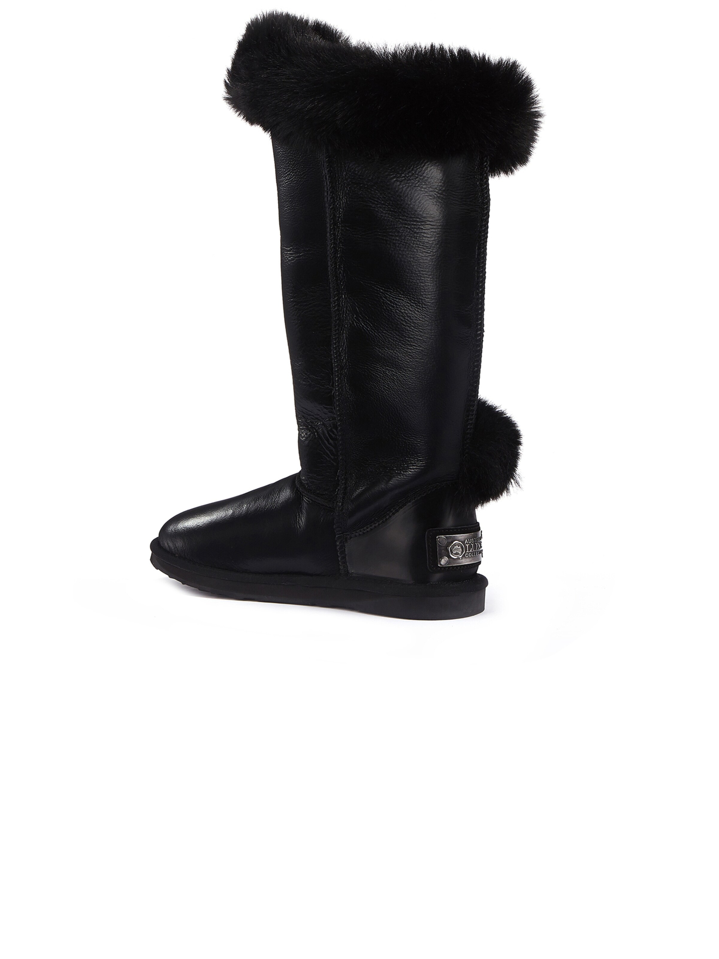 Australia Luxe Collective Boot 'Nordic Tall Satin' i svart