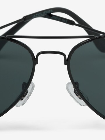 JACK & JONES Okulary przeciwsłoneczne 'RYDER' w kolorze czarny