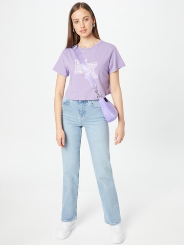 KENDALL + KYLIE - Camisa em roxo