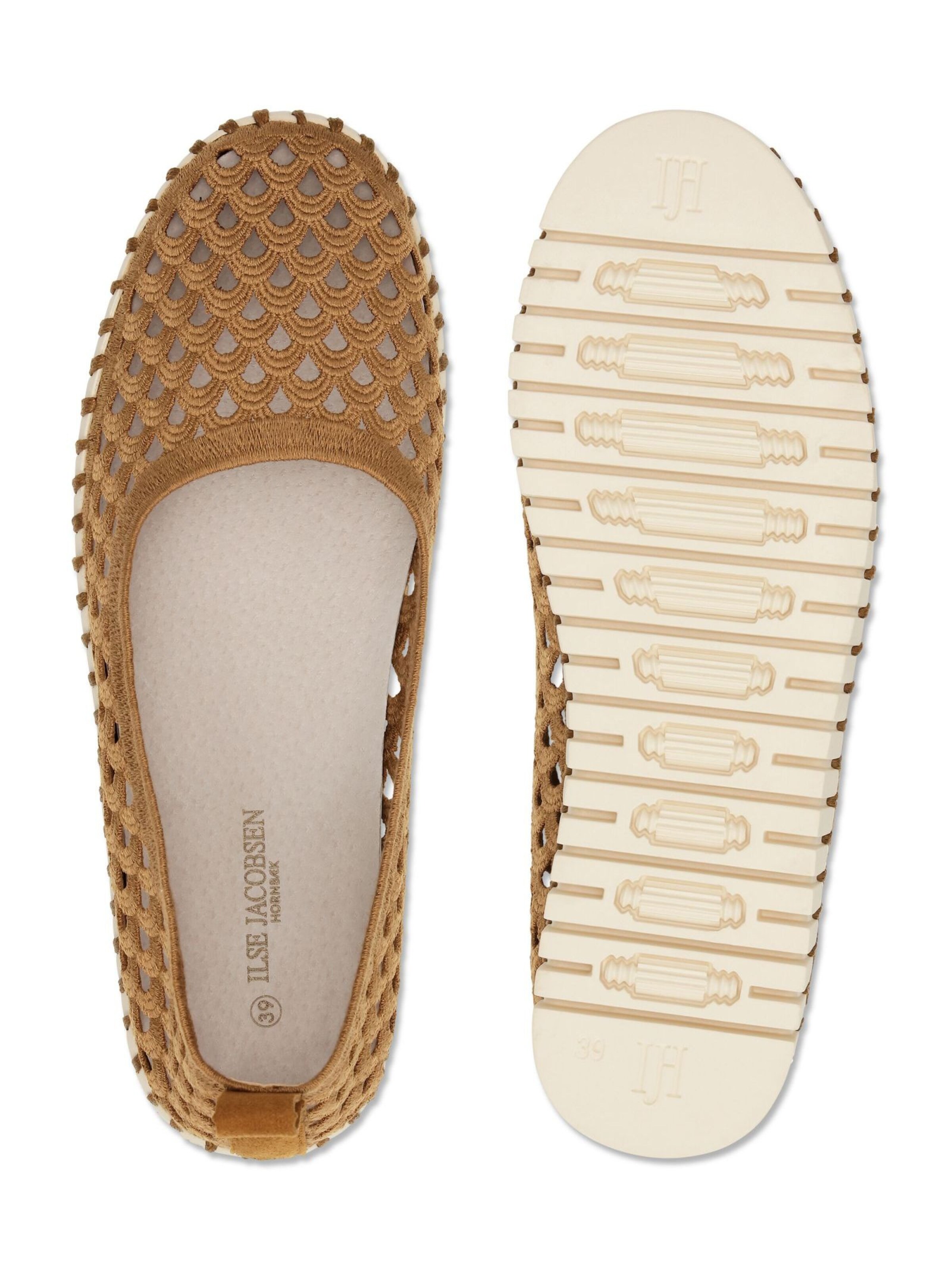 ILSE JACOBSEN Ballerina 'TULIP3479' in Brown