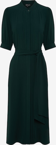Willa Skjortklänning 'SOLANGE ' i grön: framsida