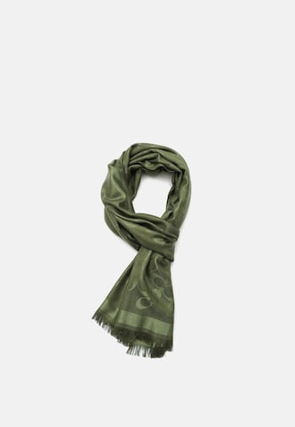 COACH Sjal 'Signature C Oblong' i grøn