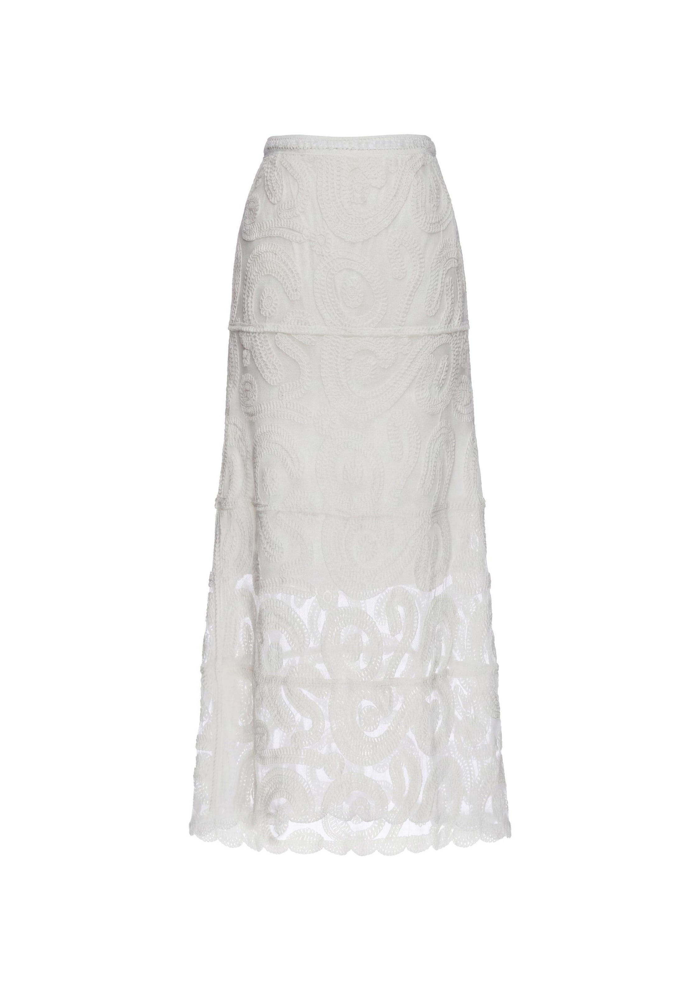 usha FESTIVAL Skirt in 34 in White, Item view