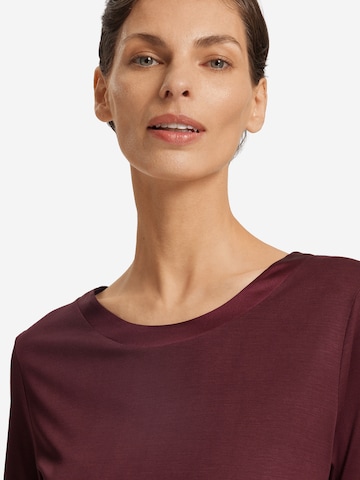 Chemise de nuit 'Central Grand' Hanro en rouge