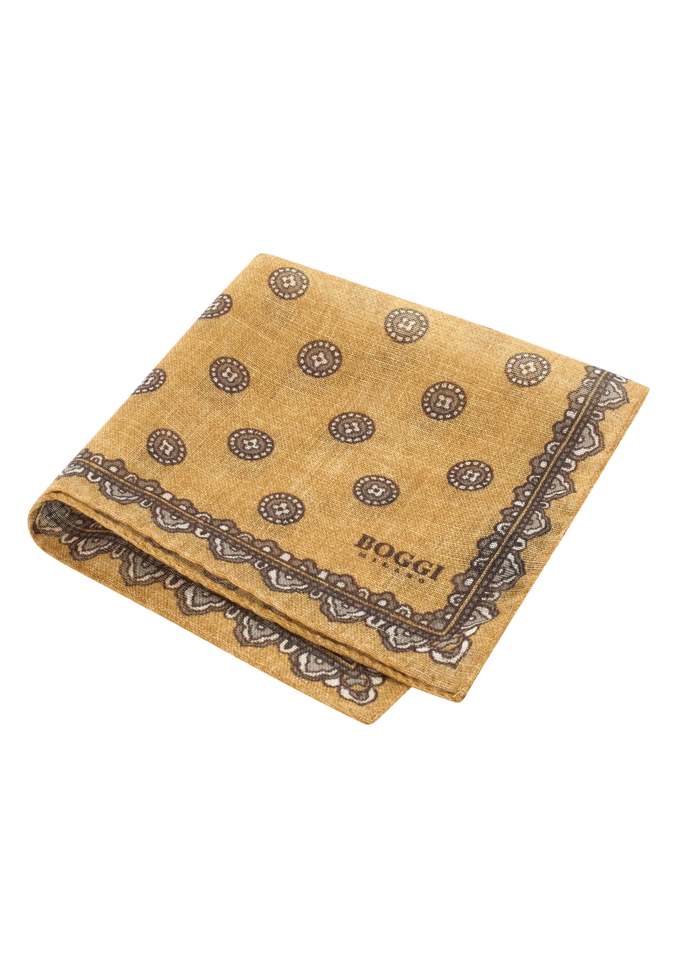 Foulard Boggi Milano en beige : devant