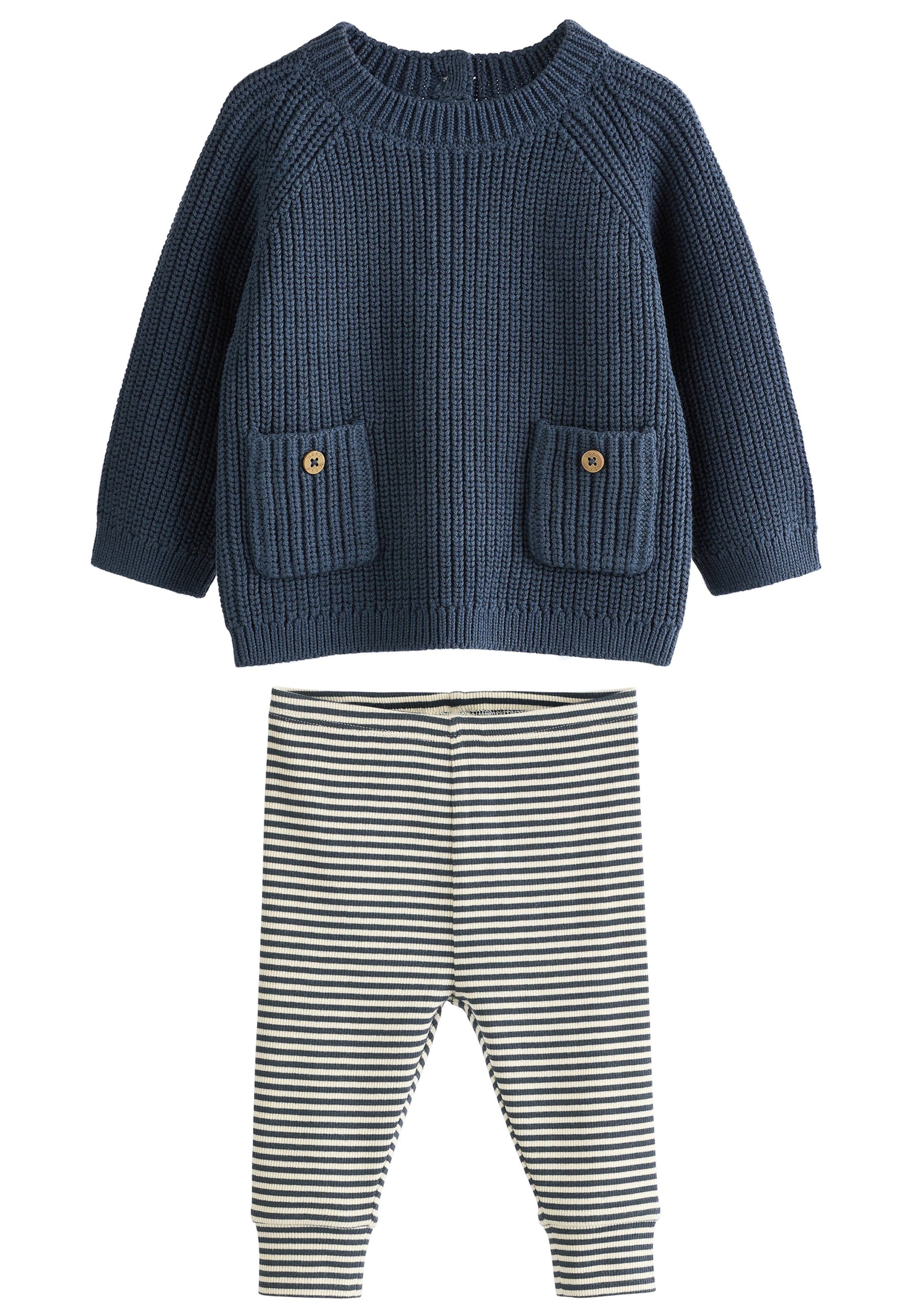 Set de la Next pe albastru: față