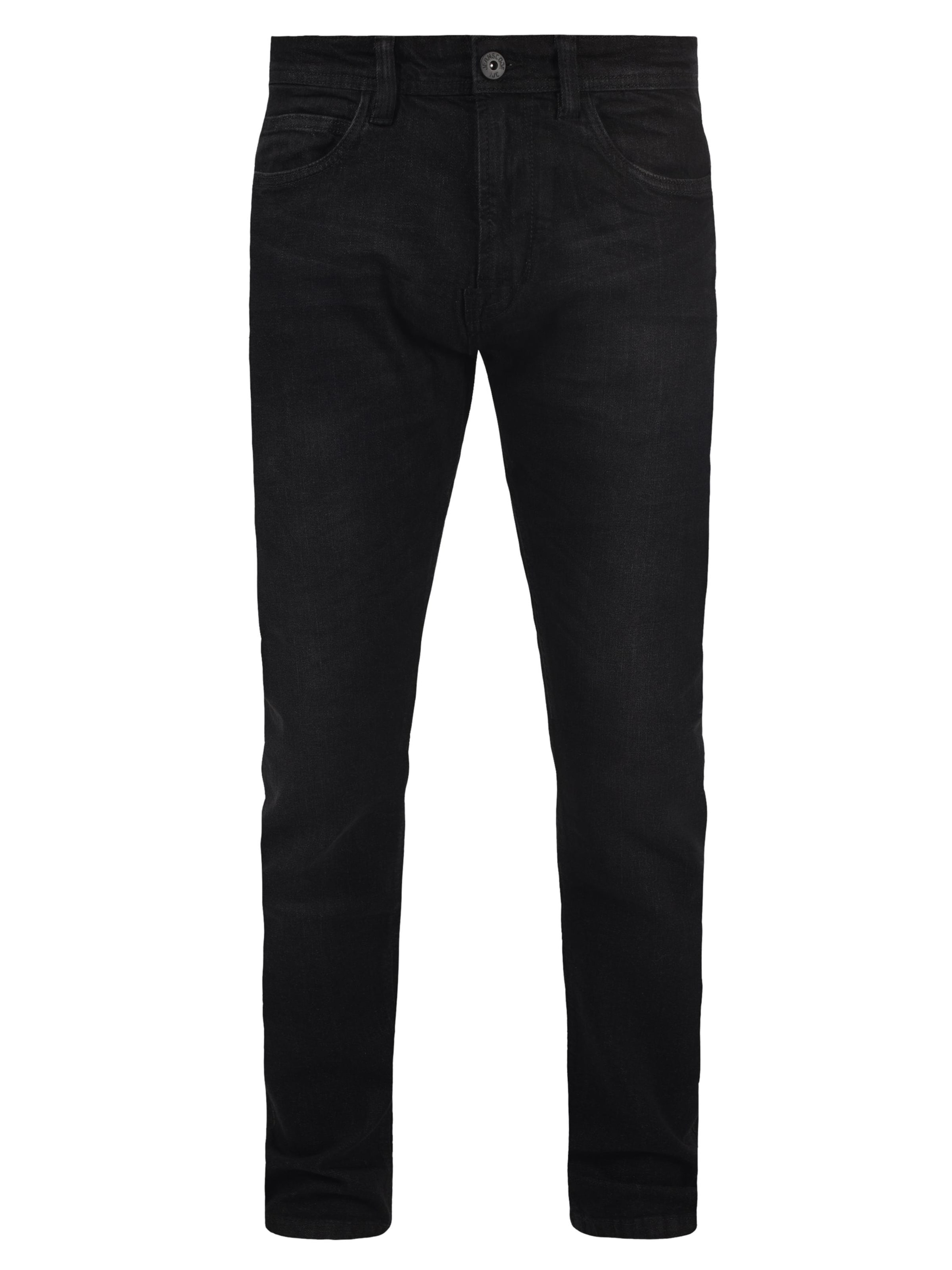 INDICODE JEANS - Slimfit Vaquero 'IDQuebec' en negro: frente