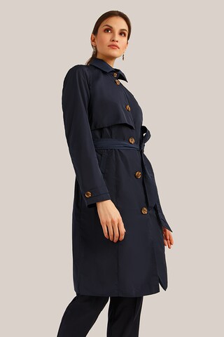 Finn Flare Tussenmantel 'Basic' in Blauw