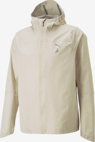 PUMA Sportjacke in Beige: predná strana