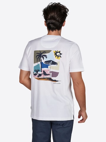 PIERRE CARDIN T-Shirt in Weiß