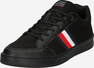 TOMMY HILFIGER Platform trainers in Black: front