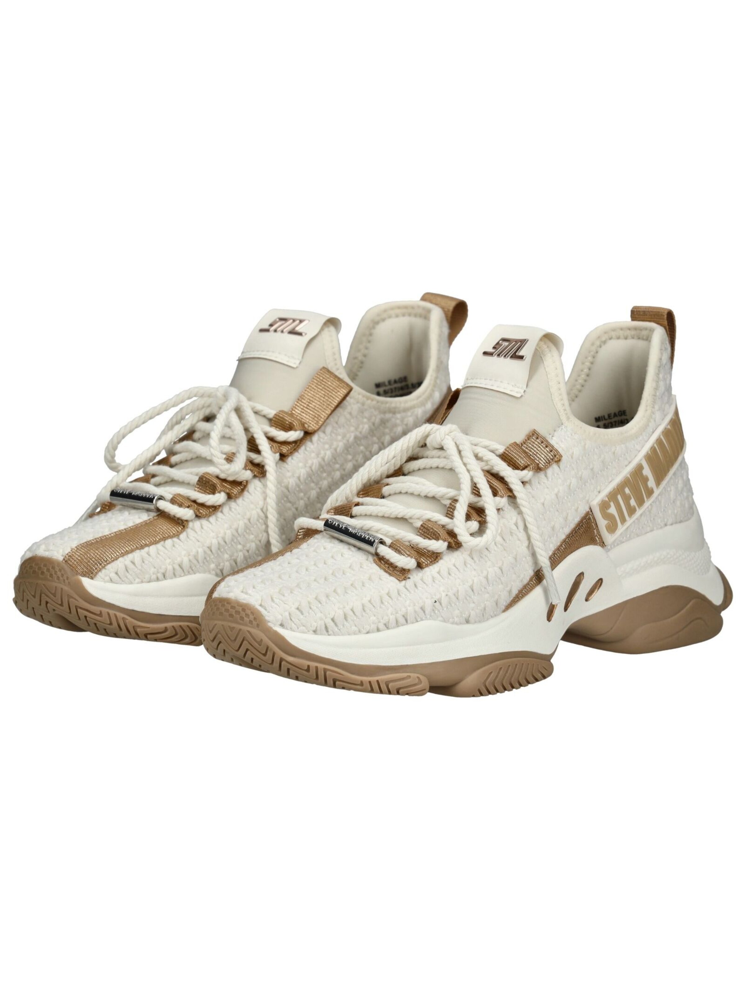 STEVE MADDEN Platform trainers 'Mileage' in White