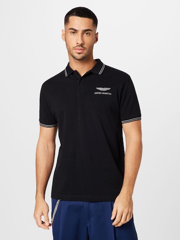 Hackett London - Camiseta en negro: frente