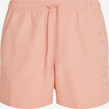 Calvin Klein Swimwear Plavecké šortky - Oranžová: predná strana