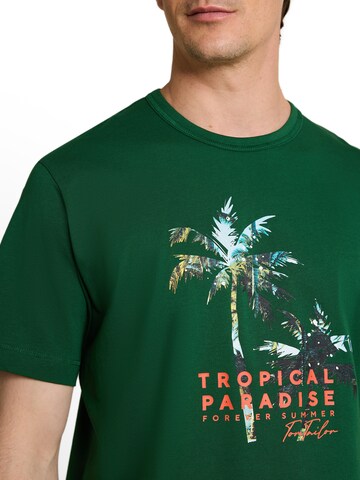 TOM TAILOR T-Shirt in Grün