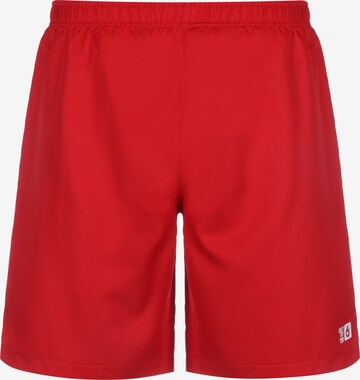 OUTFITTER Loosefit Sportbroek in Rood: voorkant