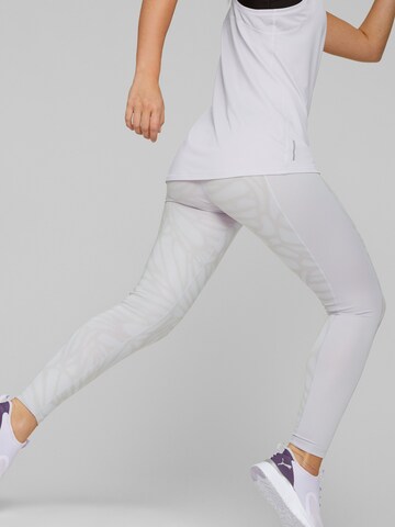 PUMA Skinny Sporthose in Lila