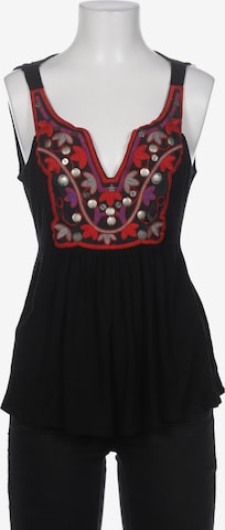 HALLHUBER Top M in Schwarz: Vorderseite