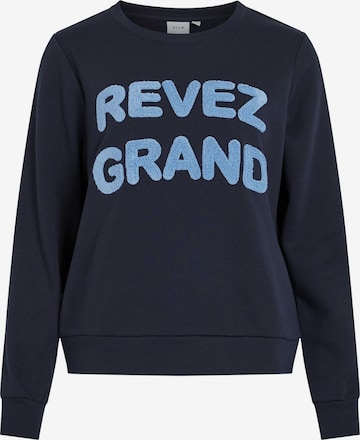 Sweat-shirt VILA en bleu : devant
