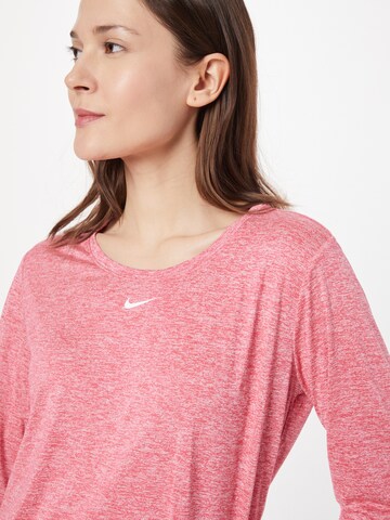 NIKE Functioneel shirt 'One' in Roze