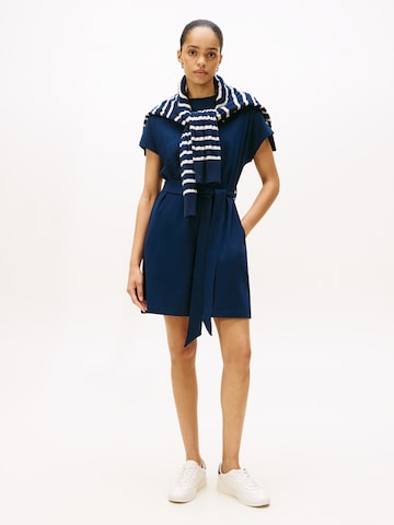TOMMY HILFIGER Jurk in Blauw: voorkant