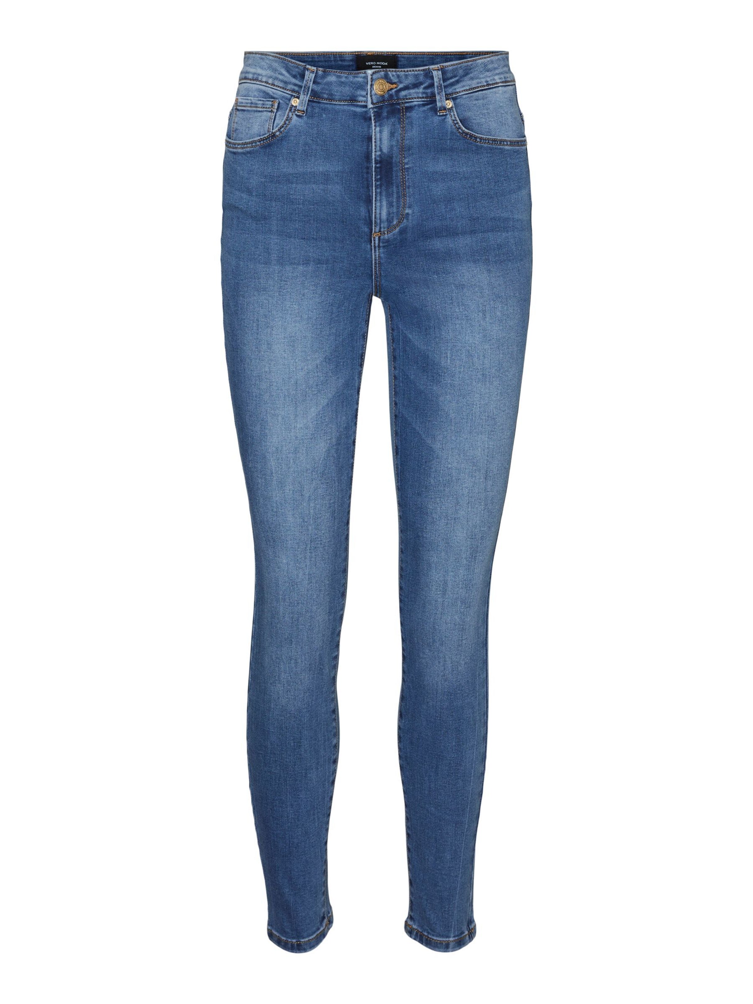 VERO MODA Skinny Jeans in Blue: front