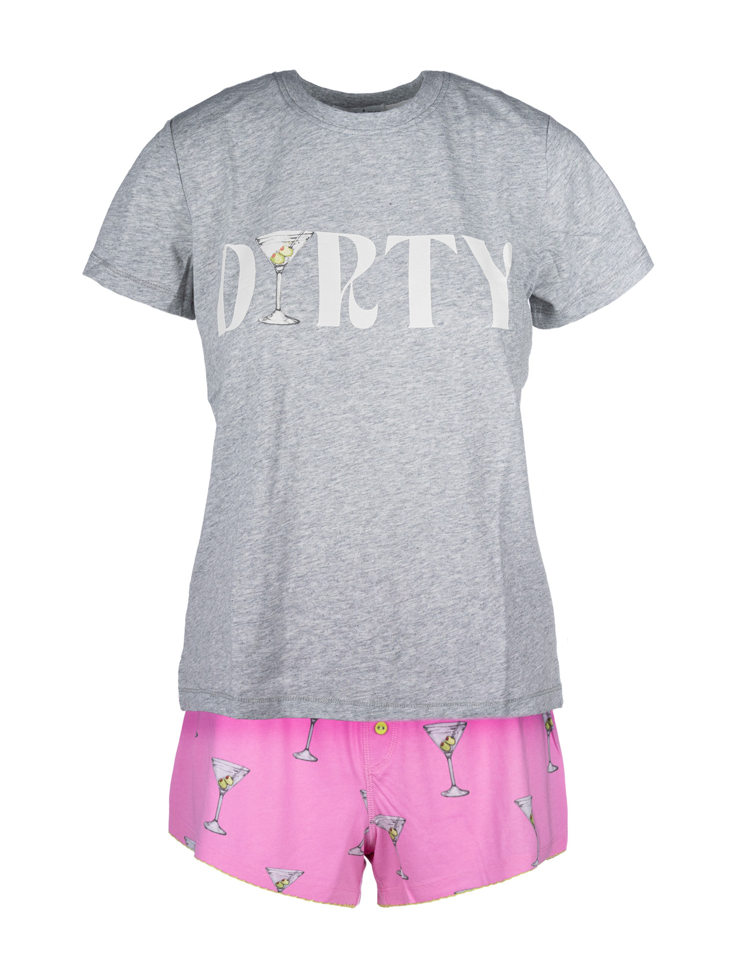 PJ Salvage Shorty in Grey: front