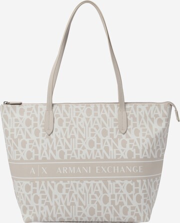 ARMANI EXCHANGE - Shopper en beige