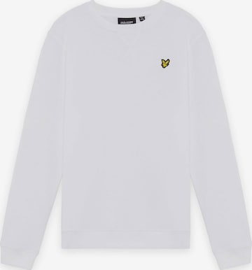 Lyle & Scott Sweatshirt in Wit: voorkant