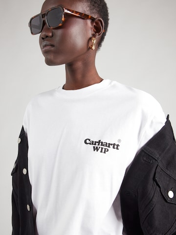T-shirt 'Button' Carhartt WIP en blanc