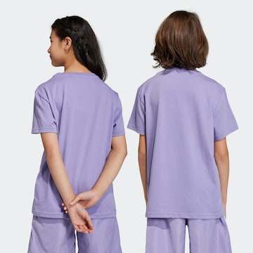ADIDAS ORIGINALS Shirt 'Trefoil' in Purple