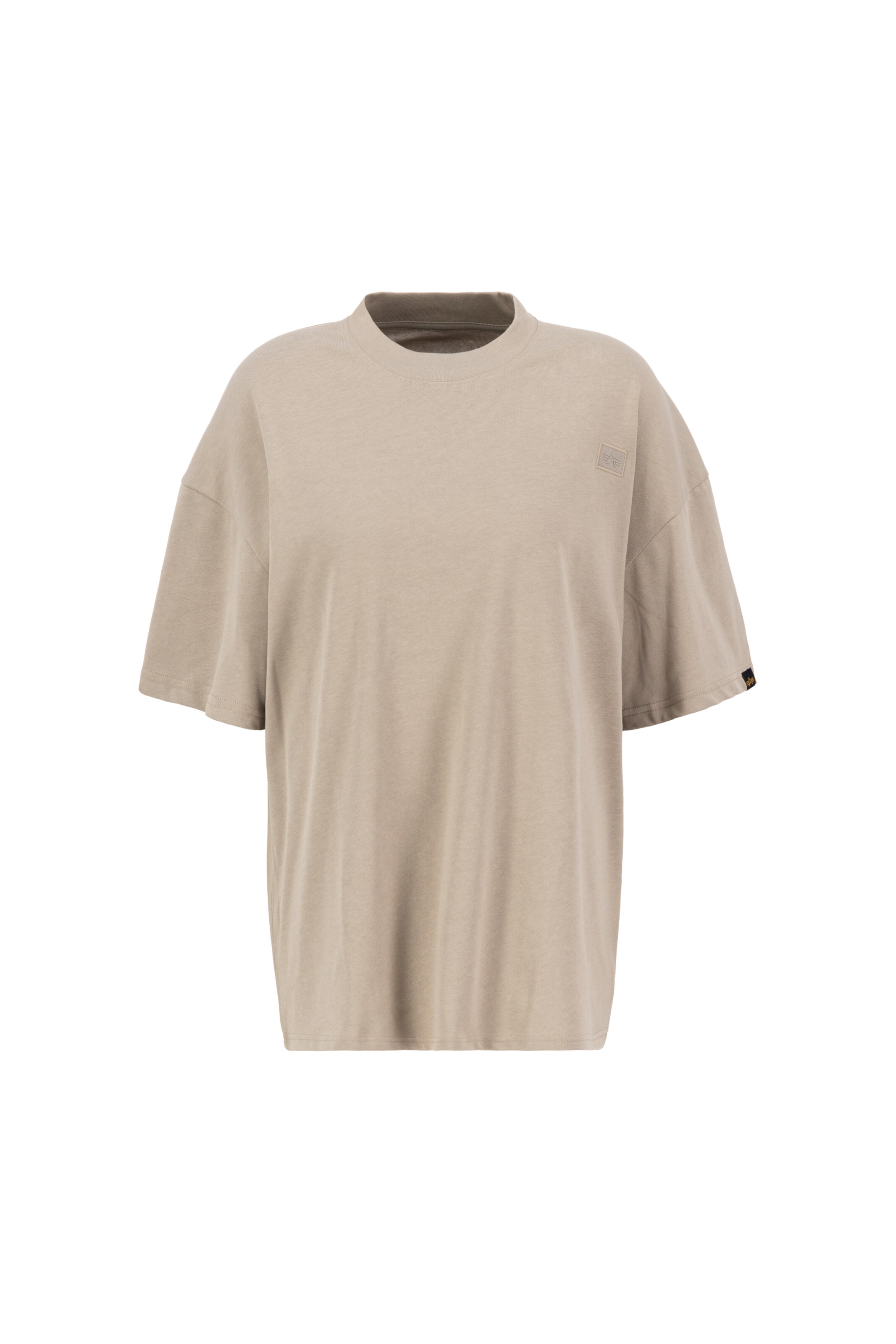 ALPHA INDUSTRIES Shirt in Beige: front