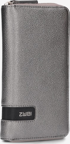 ZWEI - Cartera 'MADEMOISELLE.M MW2' en plata: frente